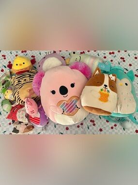 💖Massive Squishmallow Lot - Some New with tags, all like new to new !!! 💖